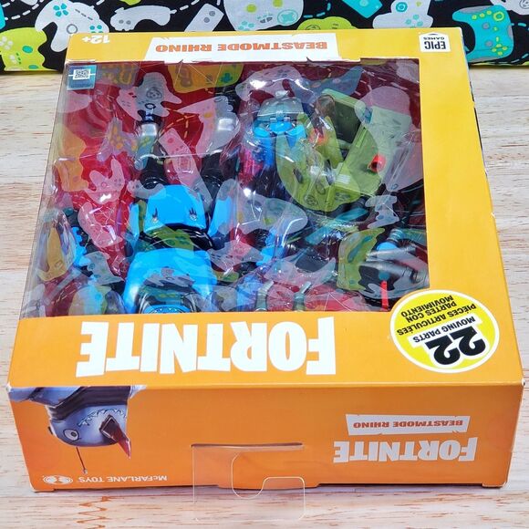 Fortnite Beastmode Rino 7" Collectible Action Figure McFarlane Toys New - Picture 4 of 8